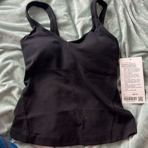 Lululemon A line tank waist length